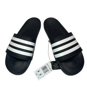 Adidas Adilette Comfort Black Sandals Men's Sandal GZ5891 UK Shoe Size 8